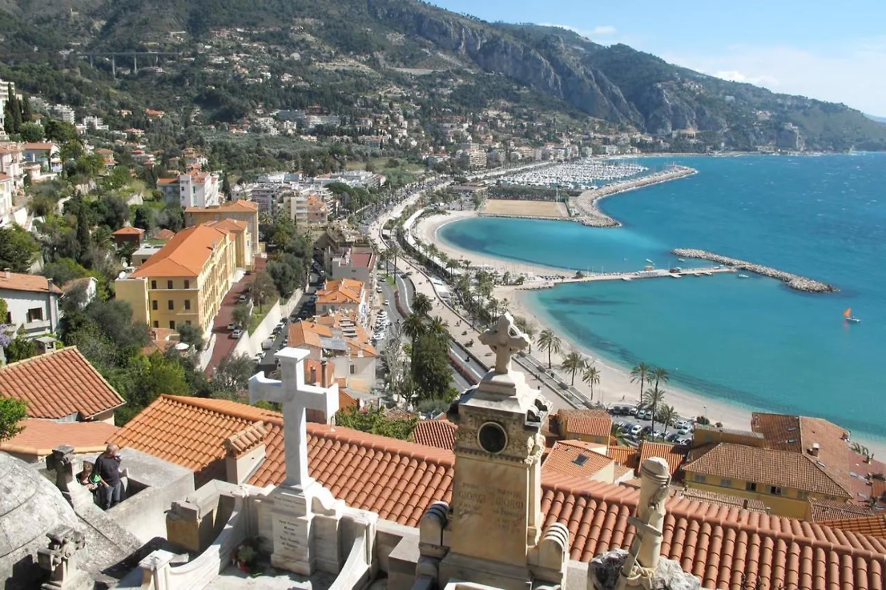 Apartmán Garden View Terrace Appartement Menton Francie