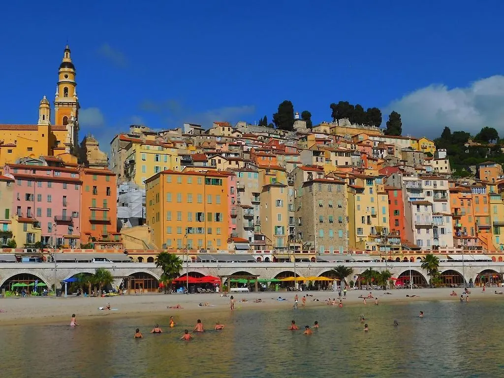 Garden View Terrace Appartement Menton 0*,  France
